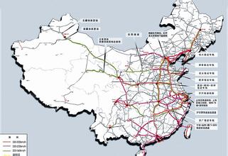 中国高铁线路图免费版